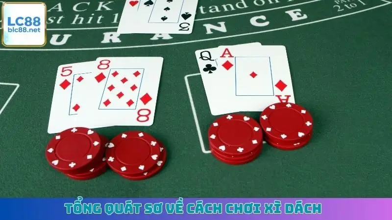Tổng quát sơ về cách chơi Xì Dách